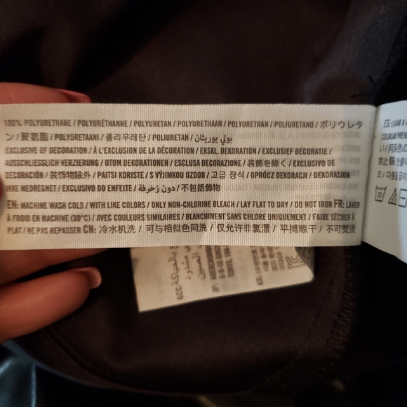 Abercrombie Curve Love Faux Leather Skinny Ultra High Rise Pants NWT - Picture 8 of 8